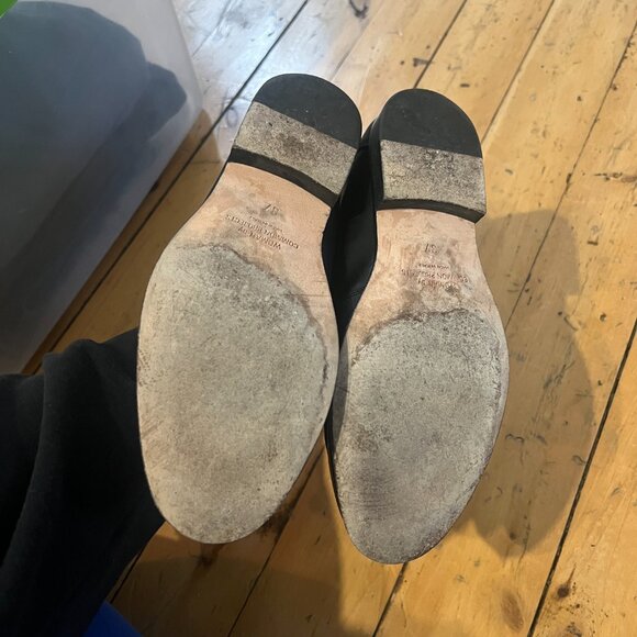 Women by Common Projects black leather loafer - Picture 7 of 9